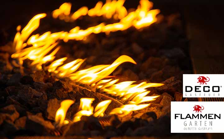 Gasfeuer - Flammengarten - Decofeuer