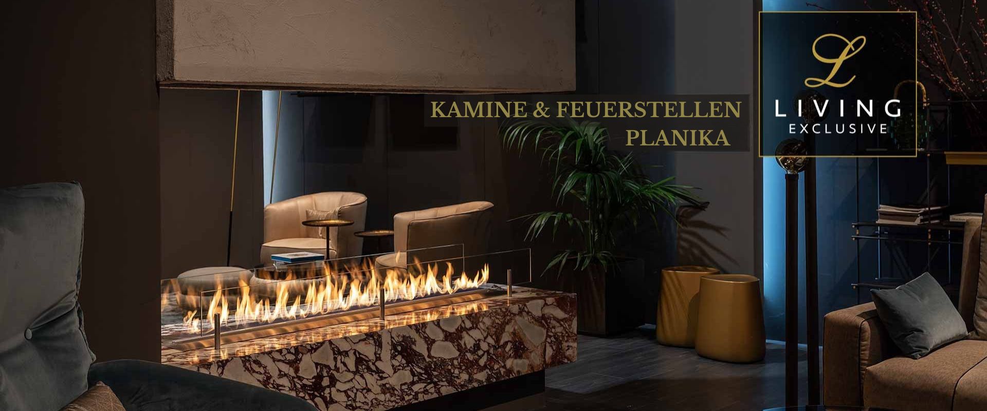 Kamine & Feuerstellen von Planika