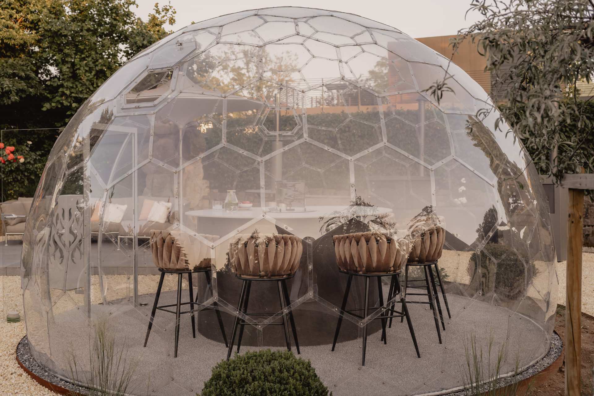 Transparente Kuppel German Dome 01