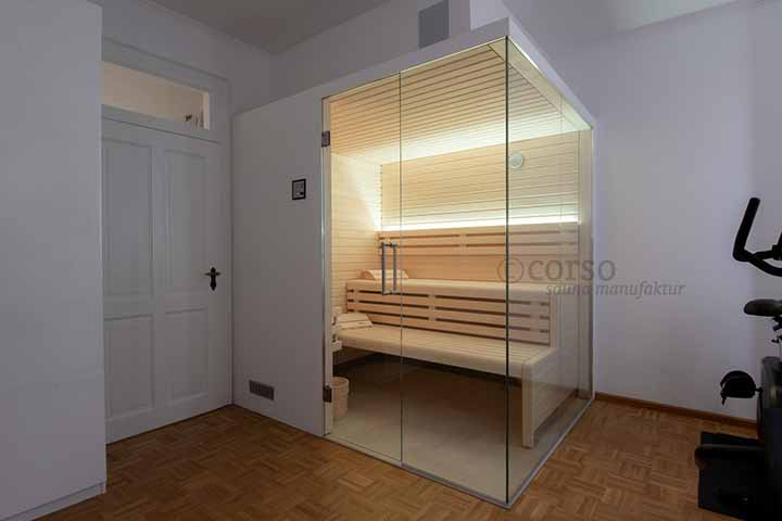 Designsauna Glas 01