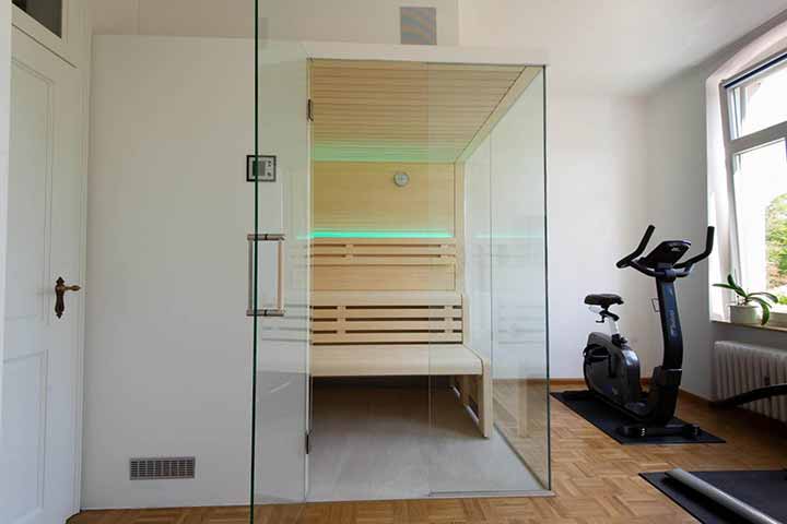 Designsauna Glas 09