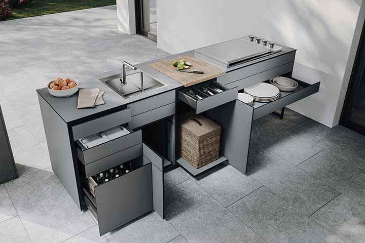 Outdoor Kitchen maet black 03