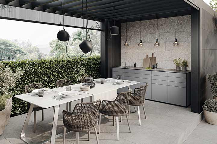 Outdoor Kitchen maet black 06