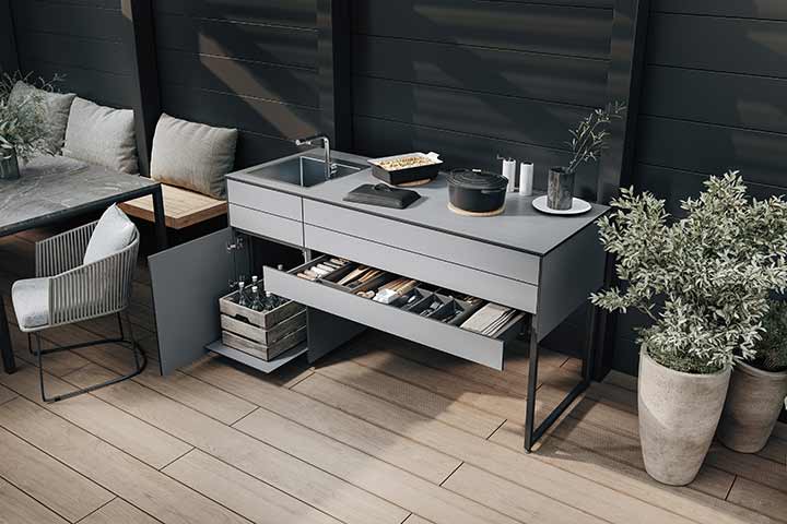 Outdoor Kitchen maet black 09