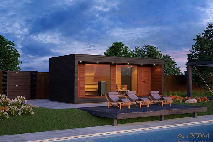 Gartensauna Auroom Natura 7