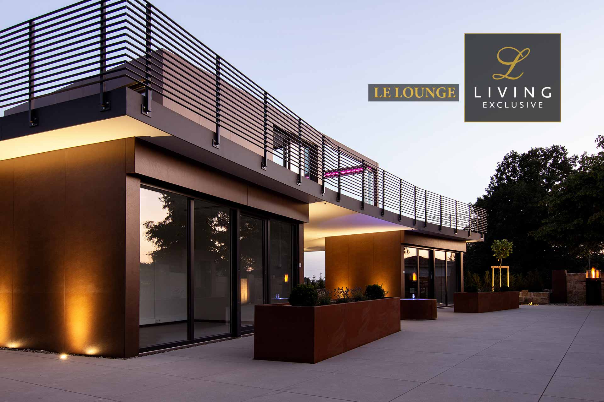 LE Lounge im Showroom von Living Exclusive