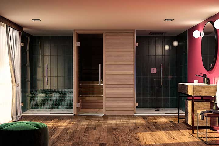 Innensauna Auroom Cala 05