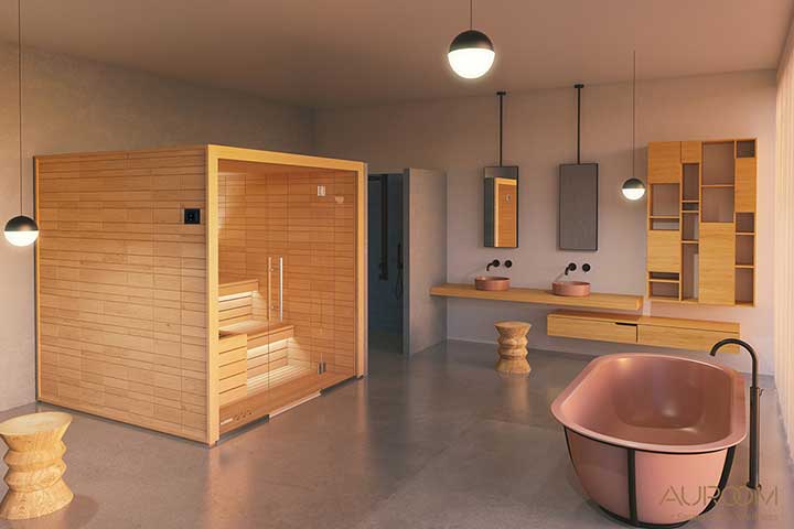 Innensauna Auroom Electa 02