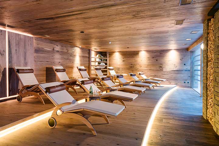 Wellnessliege First Class Holz